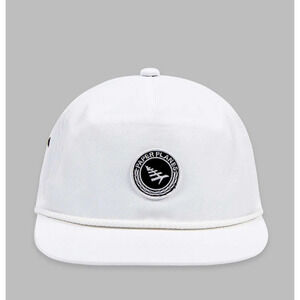 PAPER PLANES STRAPBACK HAT ALL CLEAR STRAPBACK CAP WHITE